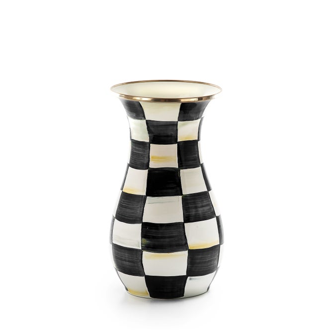 Courtly Check Tall Vase image number 0