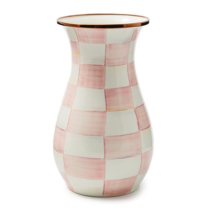 Rosy Check Tall Vase