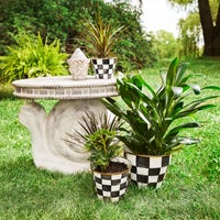 Courtly Check Small Garden Pot