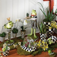 Courtly Check Extra Large Garden Pot