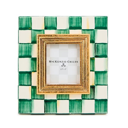 Emerald Check 2.5" x 3" Frame