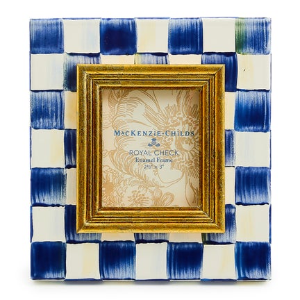 Royal Check 2.5" x 3" Frame