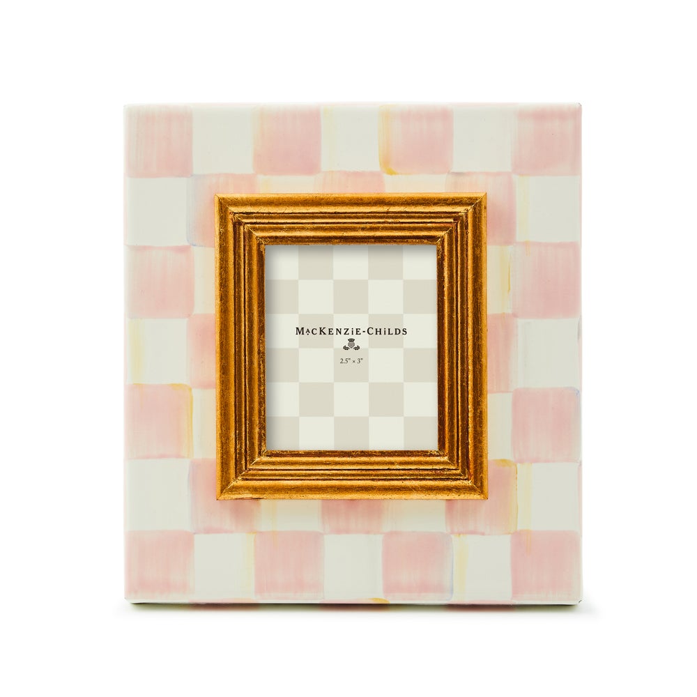 Rosy Check Frame mackenzie-childs Panama imagen 1 Rosy Check Frame mackenzie-childs Panama imagen 1