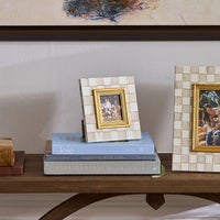 Mocha Check Frame