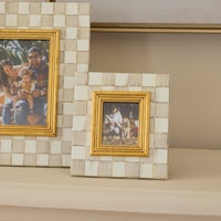 Mocha Check Frame