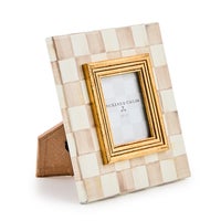 Mocha Check Frame