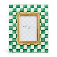 Emerald Check 4" x 6" Frame