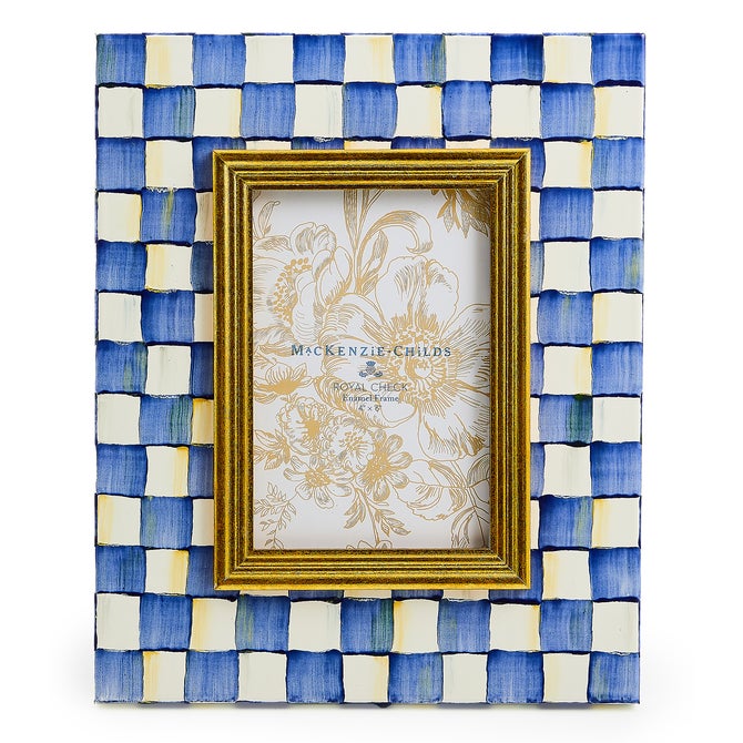 Royal Check 4" x 6" Frame image number 0