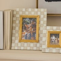 Mocha Check Frame