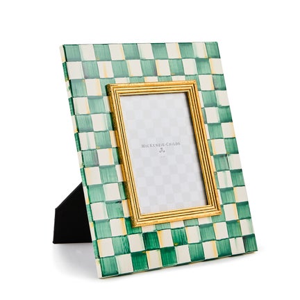 Emerald Check 5" x 7" Frame