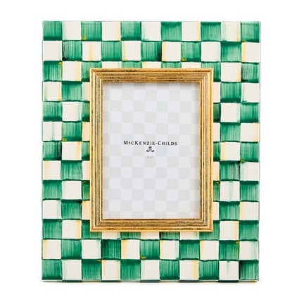 Emerald Check 5" x 7" Frame