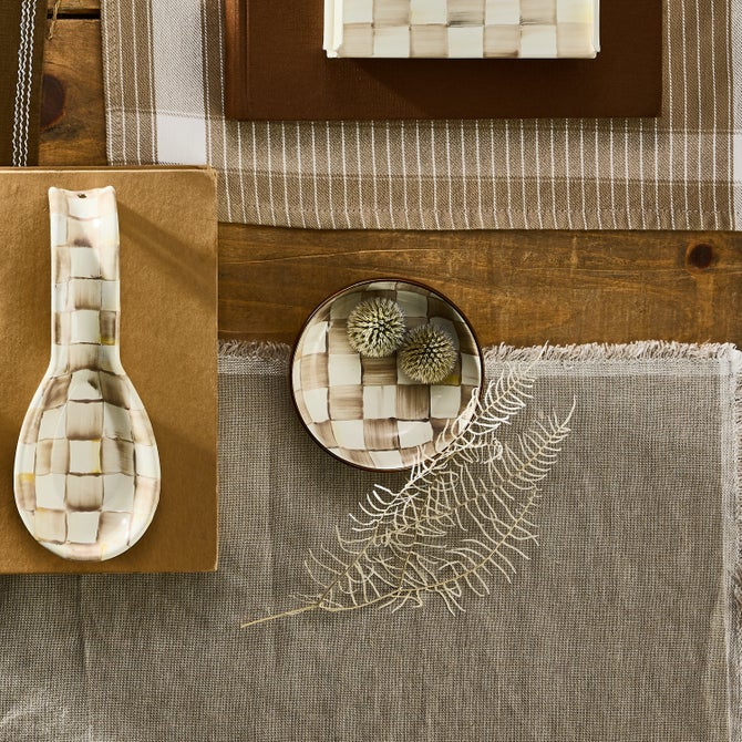 Mocha Check Relish Dish image number 4