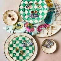 Mocha Check Relish Dish