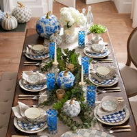 Sterling Check Dipping Bowl