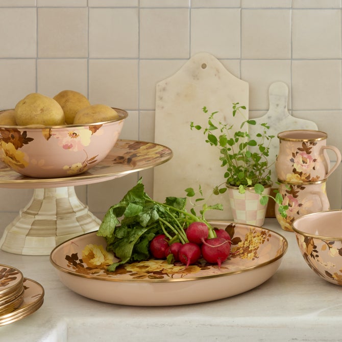 Wild Rose Mauve Abundant Bowl image number 1