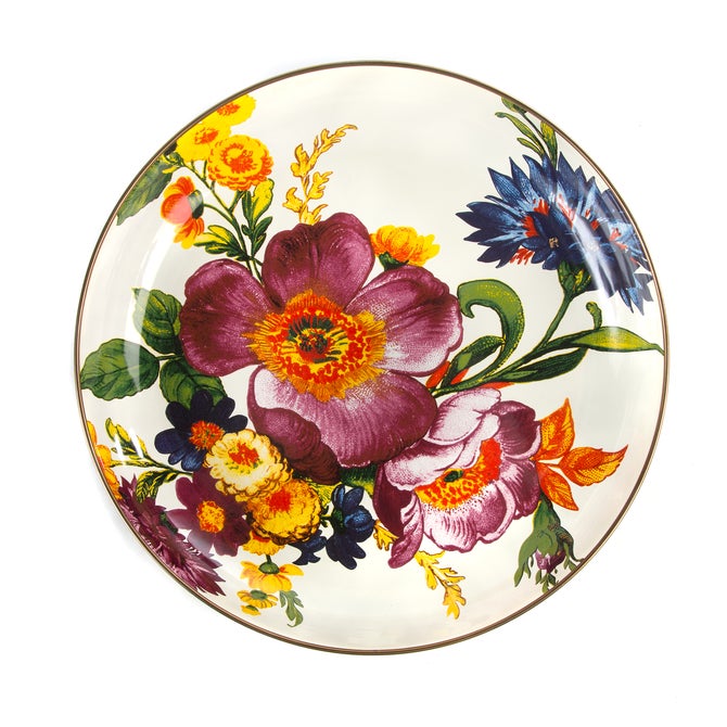 White Flower Market Abundant Bowl image number 3