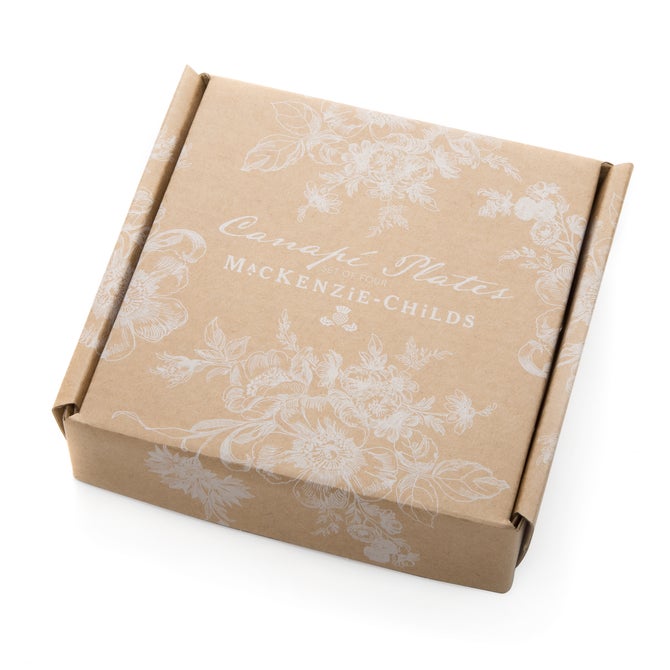 Royal Check Appetizer Plates, Set of 4 image number 4