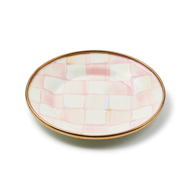 Rosy Check Appetizer Plates, Set of 4 image number 1