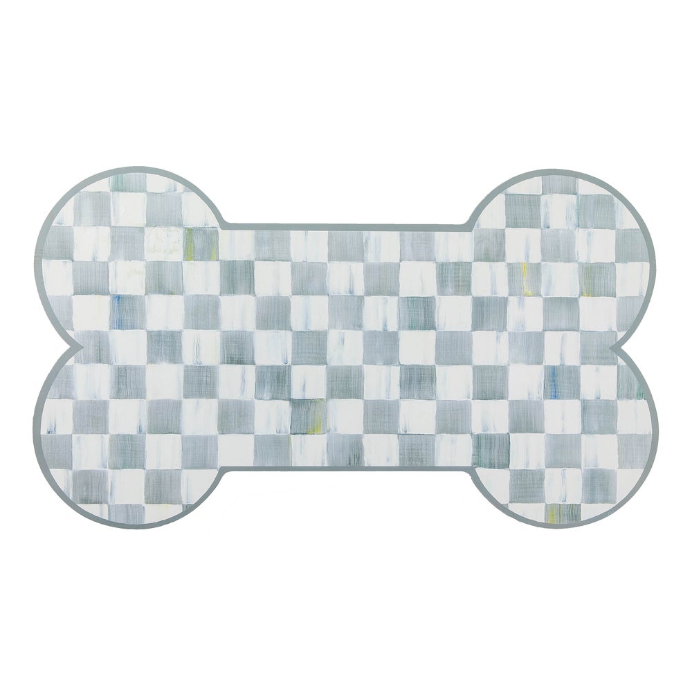 Sterling Check Pup Placemat mackenzie-childs Panama imagen 1