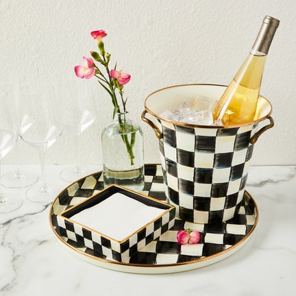 Courtly Check Bar Service Set