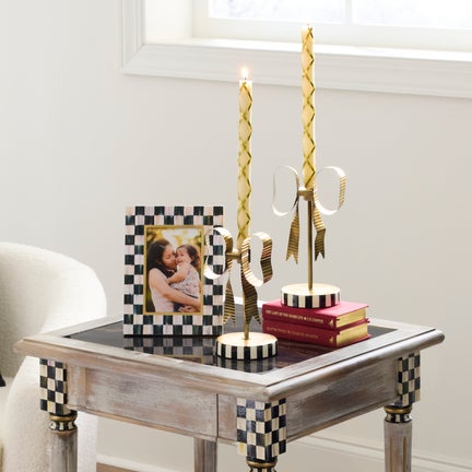 Bow Metal Candle Holder Bow Metal Candle Holder