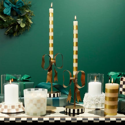 Bow Metal Candle Holder Bow Metal Candle Holder