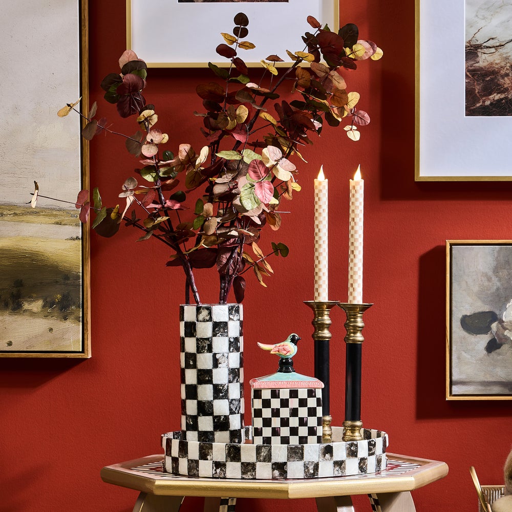 Check Capiz Small Vase mackenzie-childs Panama imagen 1