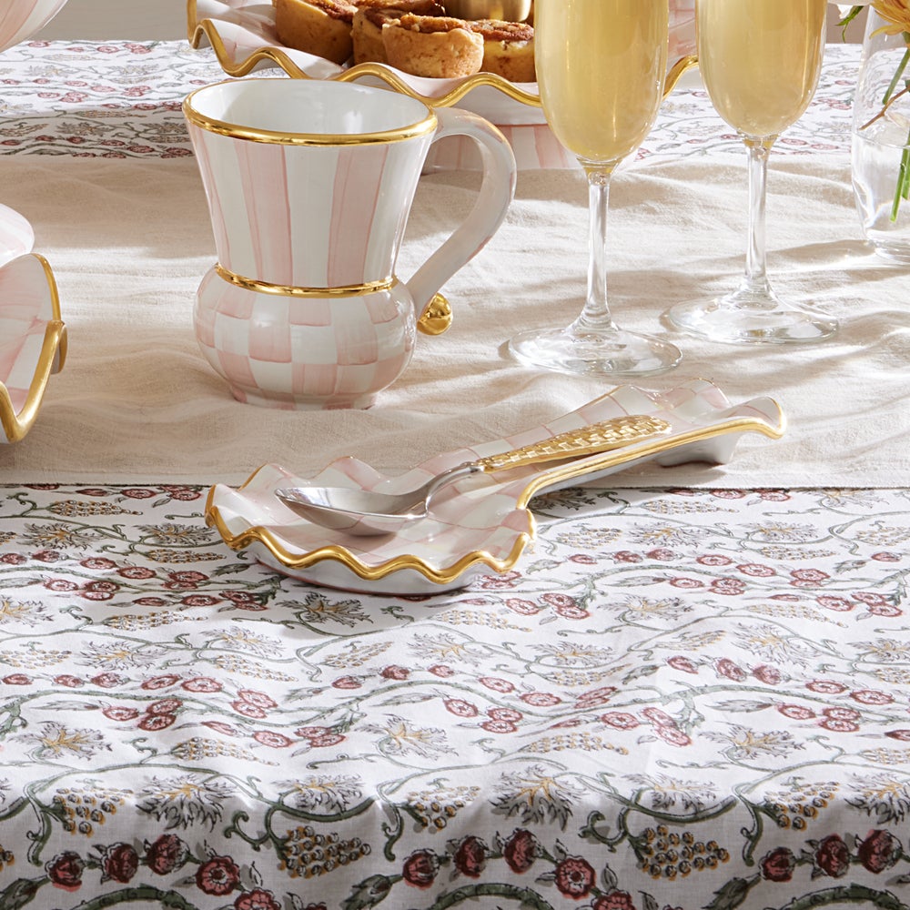 Check Ceramic Spoon Rest mackenzie-childs Panama imagen 1 Check Ceramic Spoon Rest mackenzie-childs Panama imagen 1
