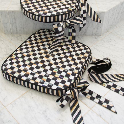 Check Chair Cushion