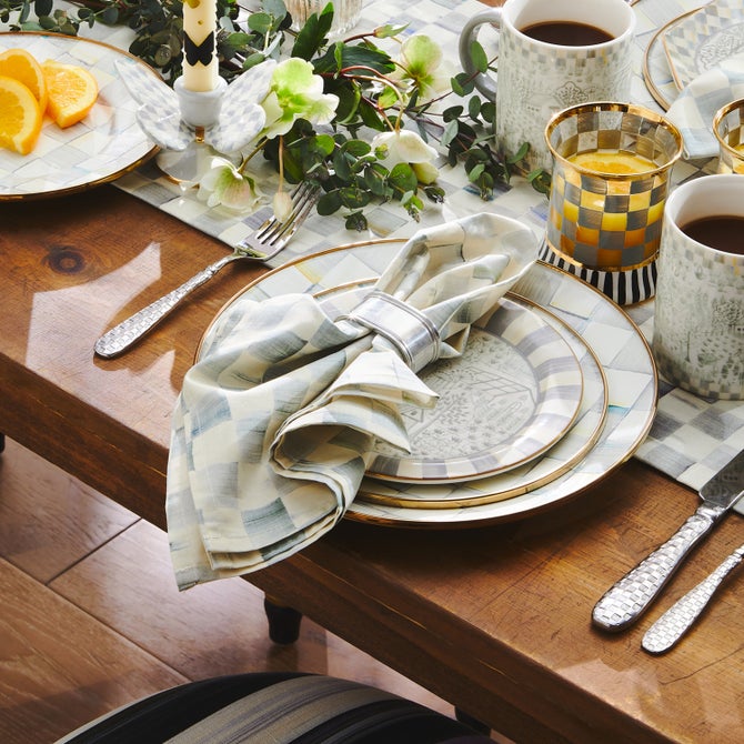 Check Cloth Napkin image number 0