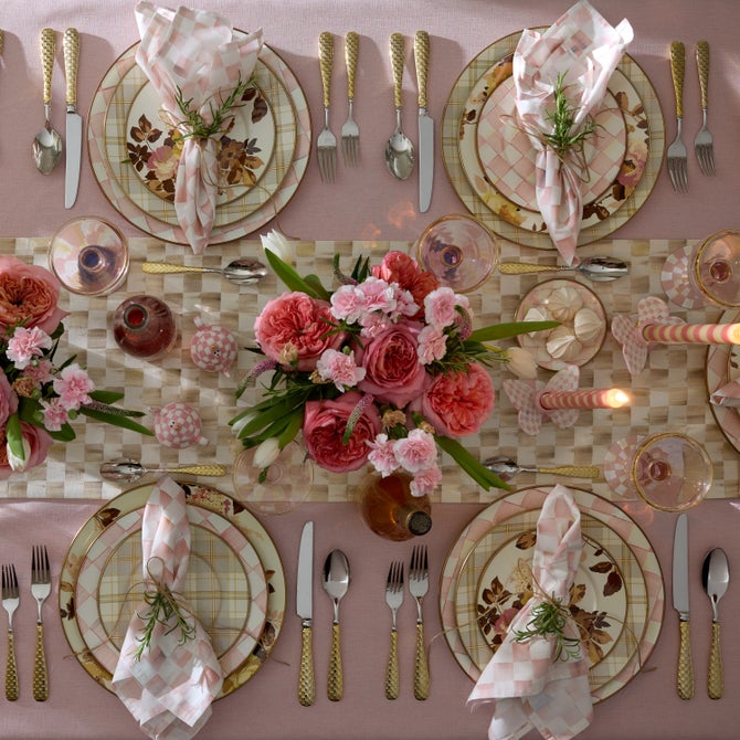 Check Cloth Napkin image number 1