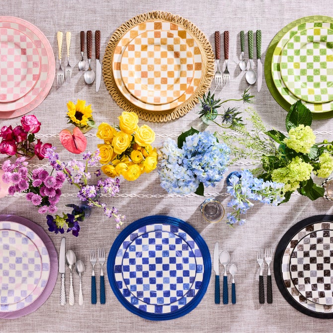 Check Dinner Plate image number 1