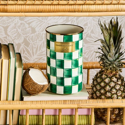 Check Enamelware Utensil Holder