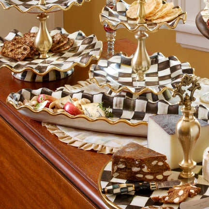 Check Hors d'Oeuvre Tray