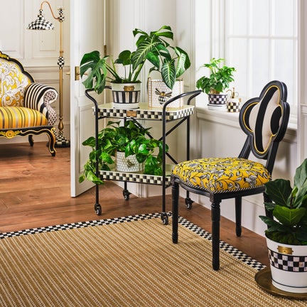 Check Jute Rug