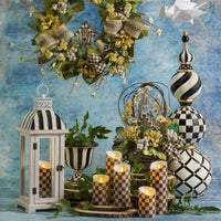 Check Pillar Flicker Candle