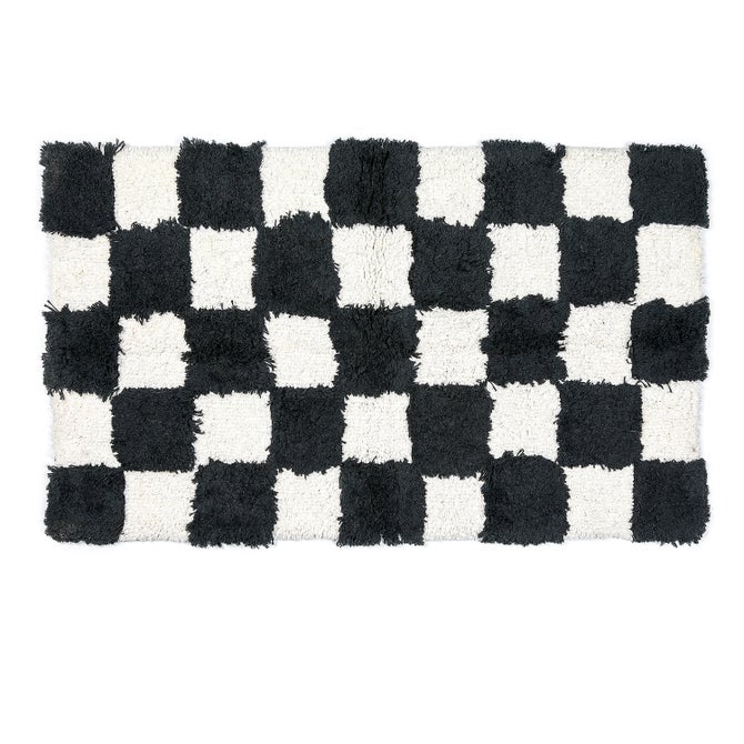 Checkerboard Bath Rug image number 0