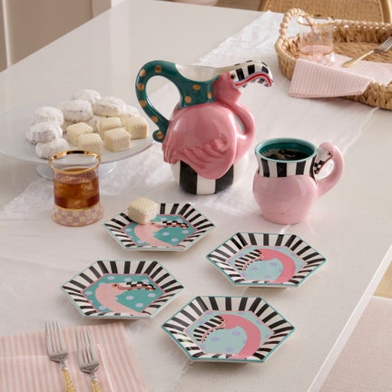 Club Flamingo Ceramic Serveware