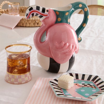 Club Flamingo Ceramic Serveware