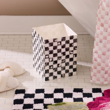 Courtly Check Capiz Bath Collection