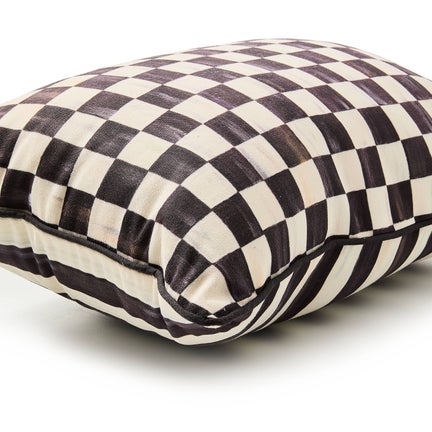 Courtly Check Printed Outdoor Pillow