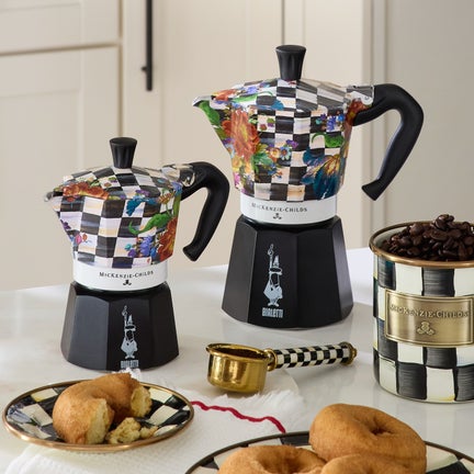 Courtly Flower Market Moka Pot