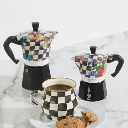 Courtly Flower Market Moka Pot