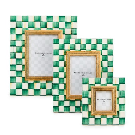 Emerald Check Frame