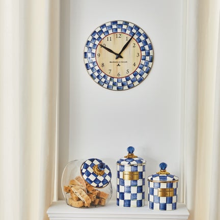 Enamel Clock