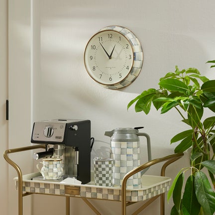 Enamel School Clock