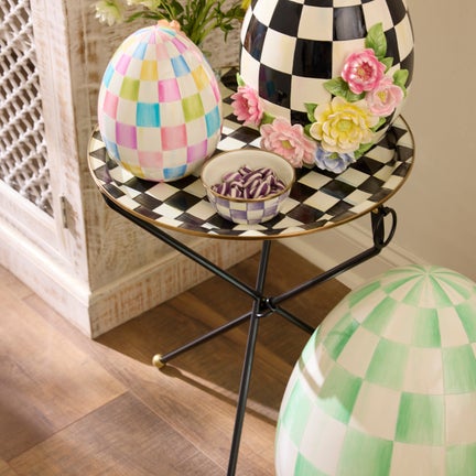 Enamel Tilt Accent Table