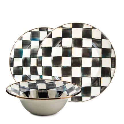 Enamelware 3-Piece Place Setting