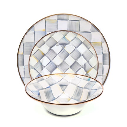Enamelware 3-Piece Place Setting