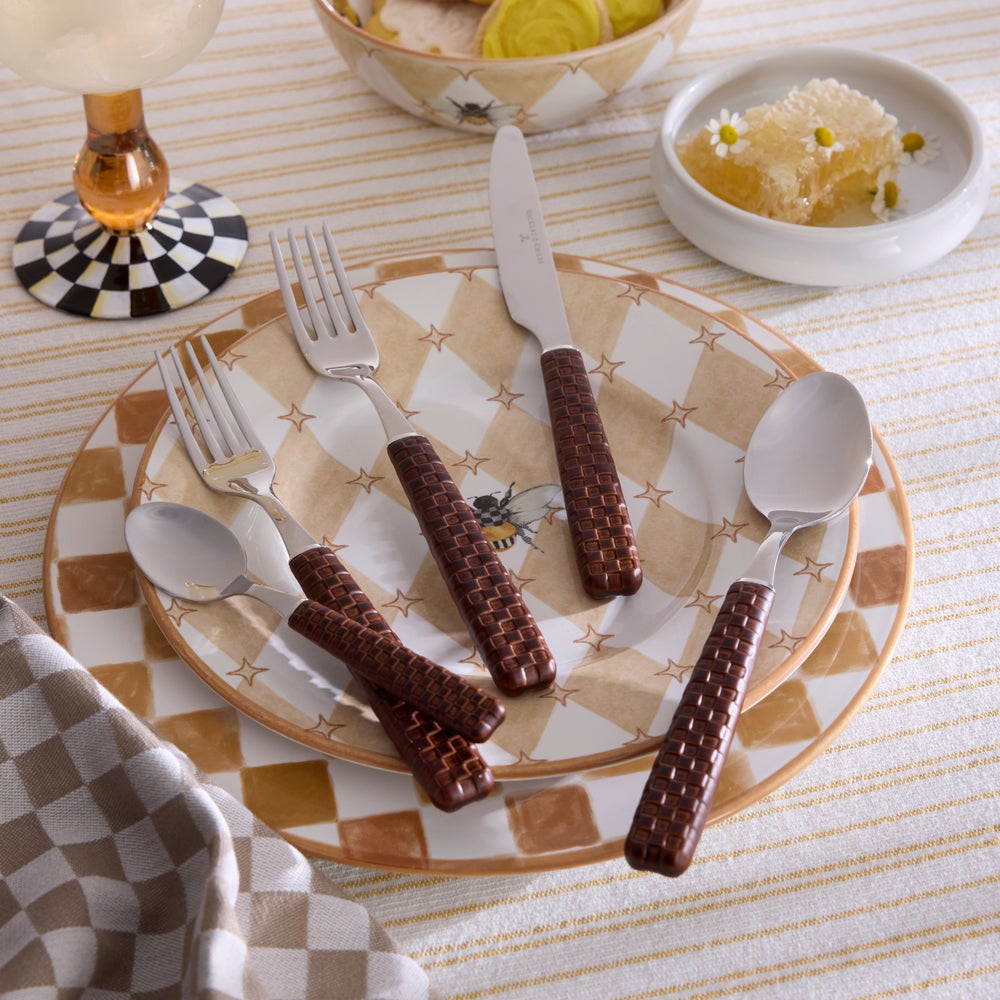 Everyday Flatware 5-Piece Place Setting mackenzie-childs Panama imagen 1 Everyday Flatware 5-Piece Place Setting mackenzie-childs Panama imagen 1